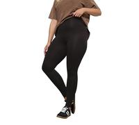Yours Curve Tummy Control Soft Touch Stretch Leggings - Women's - Plus Size Curve Black