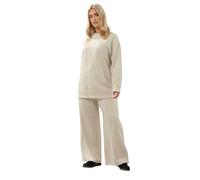 Yours Women's Sweatshirt & Wide Leg Jogger Set in Ivory | Size: 20 Yours Ivory 20