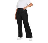 Yours Curve Wide Leg Jeggings - Women's - Plus Size Curve Black