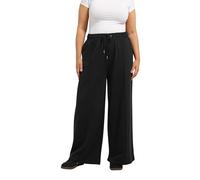 Yours Curve Wide Leg Joggers - Women's - Plus Size Curve Black