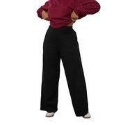 Yours Curve Wide Leg Leggings - Women's - Plus Size Curve Black