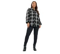Yours Curve Women's Plus Size Check Blouse
