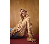 Yours Women's Deer Knitted Jumper in Brown | Size: 26-28 Yours Brown 26-28