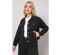 Yours Curve Denim Jacket - Women's - Plus Size Curve
