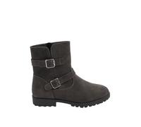 Yours - Double Buckle Ankle Boots In Wide E Fit & Extra Wide Eee Fit - Women's
