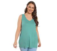 Yours Essential Curve Soft Stretch Jersey Cami Vest Tank Top - Women's - Plus Size Black