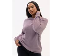Yours Curve Light Purple Essential Knitted Jumper - Women's - Plus Size Curve