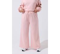 Yours Eyelet Drawstring Joggers In Pink Pink