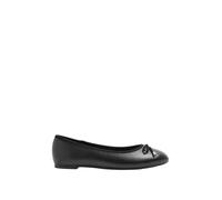 Yours - Faux Leather Ballet Flats in Wide E & Extra Wide Eee Fit - Women's