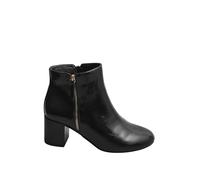 Yours - Faux Leather Block Heel Ankle Boots In Wide E Fit & Extra Wide Eee Fit - Women's