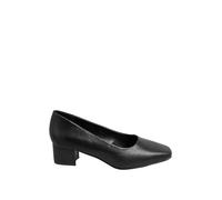 Yours - Faux Leather Block Heel Court Shoes In Wide E Fit & Extra Wide Eee Fit - Women's