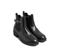 Yours - Faux Leather Buckle Ankle Boots In Wide E Fit & Extra Wide Eee Fit - Women's