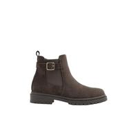 Yours Women's Faux Leather Buckle Chelsea Boots In Wide E Fit & Extra Wide EEE Fit in Brown | Size: 5EEE Yours Brown 5EEE