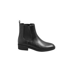 Yours - Faux Leather Chelsea Ankle Boots In Wide E Fit & Extra Wide Eee Fit - Women's
