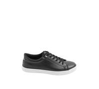 Yours - Faux Leather Lace Up Trainers in Extra Wide Eee Fit - Women's