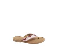 Yours - Faux Suede Beaded Sandals In Wide E & Extra Wide Eee Fit - Women's