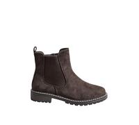 Yours - Faux Suede Chelsea Boots In Wide E & Extra Wide Eee Fit - Women's - Plus Size Curve