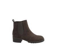 Yours - Faux Suede Chelsea Boots In Wide E Fit - Women's