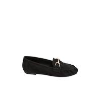 Yours - Faux Suede Loafers in Wide E & Extra Wide Eee Fit - Women's Black