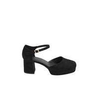 Yours - Faux Suede Espadrille Platform Block Heels In Extra Wide Eee Fit - Women's