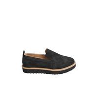 Yours - Faux Suede Slip On Loafers in Wide E Fit & Extra Wide Eee Fit - Women's Black