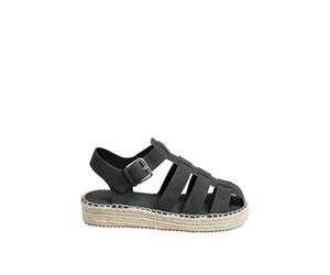 Yours - Flatform Gladiator Espadrilles In Extra Wide Eee Fit - Women's