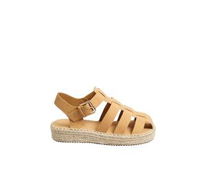 Yours - Flatform Gladiator Espadrilles In Extra Wide Eee Fit - Women's
