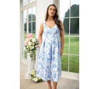 Yours Floral Skater Dress Multi 18