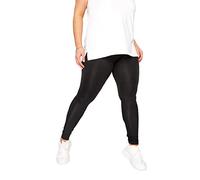 Yours for Good 2 Pack Curve Cotton Stretch Leggings - Women's - Plus Size Curve Black