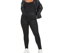 Yours For Good Curve Black Pull On Jenny Skinny Jeggings - Women's Plus Size