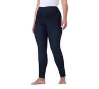 Yours for Good Curve Stretch Blue Pull On Jenny Jeggings - Women's - Plus Size Curve