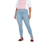 Yours for Good Curve Pull On Stretch Jenny Jeggings - Women's - Plus Size Curve Light Blue