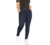 Yours for Good Curve Stretch Blue Pull On Jenny Jeggings - Women's - Plus Size Curve