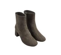 Yours - Green Almond Toe Block Heel Ankle Boots In Wide E Fit - Women's