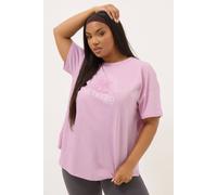 Yours 'health & Wellness' Active Top In Pink Pink 18