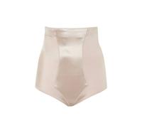 Yours Curve Satin Control High Waisted Full Brief - Women's - Plus Size Curve Nude
