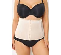 Yours Curve Nude Hook & Eye Control Belly Band - Women's - Plus Size Curve