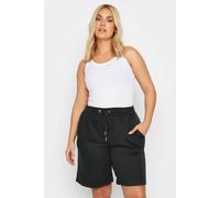 Yours Curve Jogger Shorts - Women's - Plus Size Curve Black