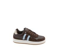 Yours - Leopard Print Padded Lace Up Trainers in Wide E Fit - Women's
