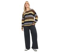 Yours Women's Stripe Zip Through Cardigan | Size: 22-24 Yours Multicolor 22-24