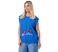 Yours Limited Collection Curve Cherry Knitted Vest Top - Women's - Plus Size Curve