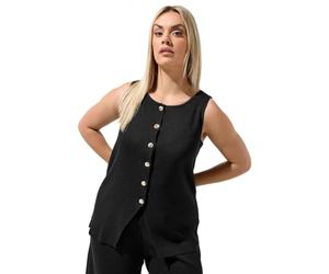 Yours Limited Collection Curve Compact Knitted Waistcoat - Women's - Plus Size Curve