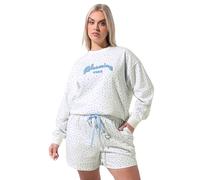 Yours Limited Collection Curve Ditsy Floral Jogger Shorts - Women's - Plus Size Curve