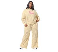 Yours Limited Collection Curve Ditsy Floral 'Positive Energy' Hoodie - Women's - Plus Size Curve