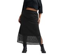 Yours Limited Collection Curve Lace Maxi Skirt - Women's - Plus Size Curve Black