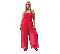 Yours Limited Collection Curve Mesh Jumpsuit - Women's - Plus Size Curve
