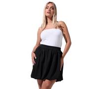 Yours Limited Collection Curve Puffball Mini Skirt - Women's - Plus Size Curve Black