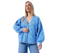 Yours Limited Collection Curve Rose Knitted Cardigan - Women's - Plus Size Curve