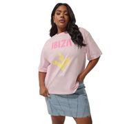 Yours Limited Collection Curve Seam Detail Denim Mini Skirt - Women's - Plus Size Curve