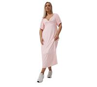 Yours Limited Collection Curve Spot Sweetheart Neck Maxi Dress - Women's - Plus Size Curve Pink